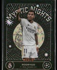 Rodrygo 2023 Topps Merlin UEFA Mystic Nights card