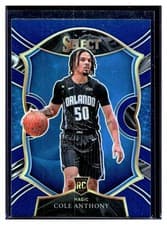 Cole Anthony 2020 Panini Select card