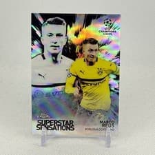Marco Reus 2018 Topps Chrome UEFA Champions League Superstar Sensations card