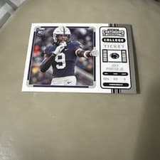 Joey Porter Jr. 2023 Panini Chronicles Draft Picks Contenders College Ticket card