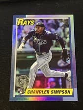 2025 Topps Update 1990 Topps Baseball Chandler Simpson #U90-6 card