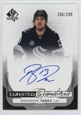 2024-25 SP Authentic Curated Signatures Brandon Tanev #SPC-TA card
