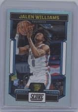 Jalen Williams 2022-23 Panini Chronicles Base Set card