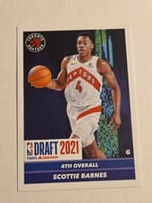 Scottie Barnes 2021-22 Panini NBA Sticker & Card Collection Base Set card