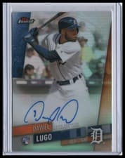 2019 Topps Finest Autographs Dawel Lugo #FA-DL