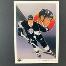 Wayne Gretzky 1990 Upper Deck French card