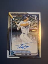 2024 Bowman Draft Chrome Prospect Autographs Theo Gillen #CPA-TG card