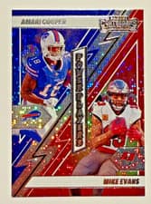 2024 Panini Contenders Power Players Amari Cooper / Mike Evans #13 card