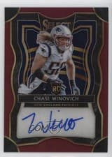Chase Winovich 2019 Panini Select Rookie Signature Prizm card