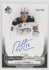 2024-25 SP Authentic Curated Signatures Ryan Strome #SPC-RS card