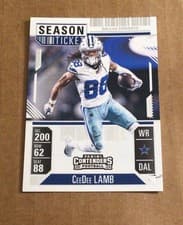 2025 2024 Panini Contenders CeeDee Lamb #26