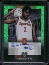 Donavan Freeman 2024-25 Bowman's Best University Iso Signatures card