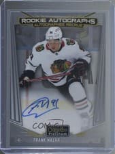 2024-25 O-Pee-Chee Platinum Rookie Autographs Frank Nazar #R-FN card