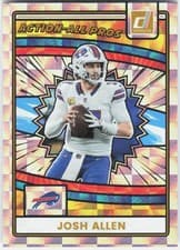Josh Allen 2025 Donruss Action All-Pros card