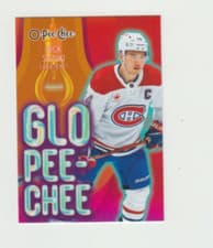 Nick Suzuki 2024 O-Pee-Chee Glo-Pee-Chee card