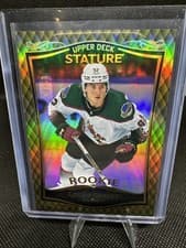 2024-25 Upper Deck Stature 2023-24 Base Rookies Update Logan Cooley #36 card