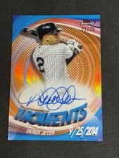 Derek Jeter 2025 Topps Finest Moments Autograph card