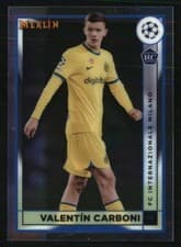2022 Topps Merlin Chrome UEFA Club Competitions Valentin Carboni #65