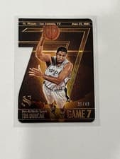 2024-25 Panini Silhouette Game 7 Tim Duncan #14