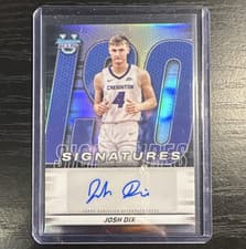 2025-26 Bowman University Best Iso Signatures Josh Dix #IS-JI card