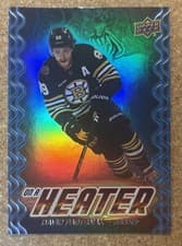 2024-25 Upper Deck On a Heater David Pastrnak #OH-10 card