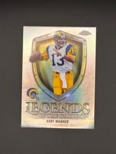 Kurt Warner 2025 Topps Chrome Legends of the Gridiron card