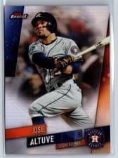 Jose Altuve 2019 Topps Finest card