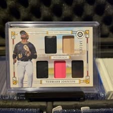 2024 Panini Boys of Summer Five Tool Player Materials Termarr Johnson #FT-TJ card