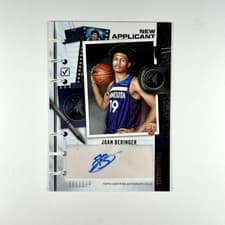 2025-26 Topps New Applicants Autographs Joan Beringer #NA-JB card