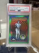 Shohei Ohtani 2025 Topps Chrome Ultra Violet All Stars card