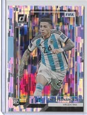 Enzo Fernandez 2022 Panini Donruss card