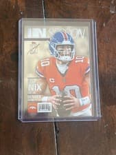 Bo Nix 2025 Topps Signature Class In Session card
