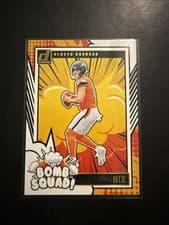 Bo Nix 2024 Panini Donruss Bomb Squad card