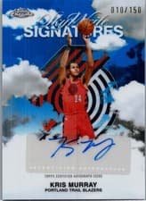 2025-26 Topps Chrome Sky Write Signatures Kris Murray #SWS-KM card