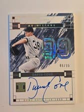 2024 Panini Impeccable No-Hitters Signatures David Cone #NHS-DC card
