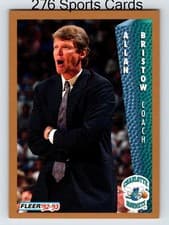 1992-93 Fleer Base Set Allan Bristow #21