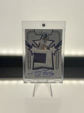 2024 Panini Flawless Patch Autographs Jeremy Shockey #50 card