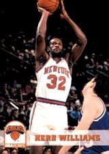 Herb Williams 1993-94 Hoops Base Set card