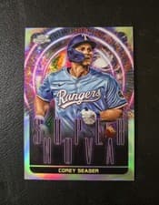 2025 Topps Cosmic Chrome Supernova Corey Seager #S-6 card