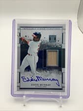 2025 Panini Impeccable Lumber Signatures Eddie Murray #40 card