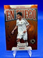 Rodrygo 2025 Panini Prizm FIFA Club World Cup En Fuego card