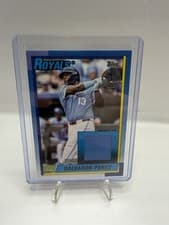 2025 Topps Update 1990 Topps Baseball Relics Salvador Perez #90RU-SP card