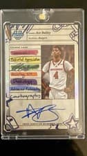 Ace Bailey 2024-25 Bowman University Chrome Course Load Autographs card