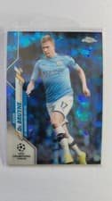 Kevin De Bruyne 2019 Topps Chrome UEFA Champions League Sapphire card