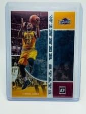 LeBron James 2019 Panini Donruss Optic Winner Stays card