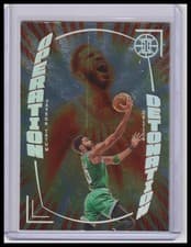 Jayson Tatum 2021 Panini Illusions Operation Detonation card