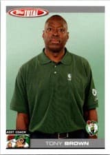 Tony Brown 2004-05 Topps Total Base Set card