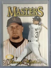 Larry Walker 2021 Topps Finest 1997 Masters card
