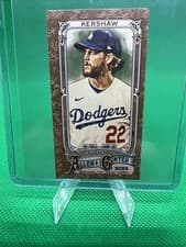 2025 Topps Allen & Ginter Mini Metal Clayton Kershaw #37 card