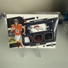 2024 Panini Absolute Tools of the Trade Triple Bo Nix #TOTT-BNX card